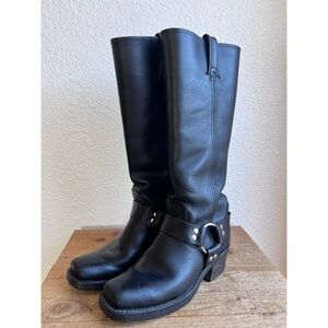 Frye Harness 12R Boots Black 5.5